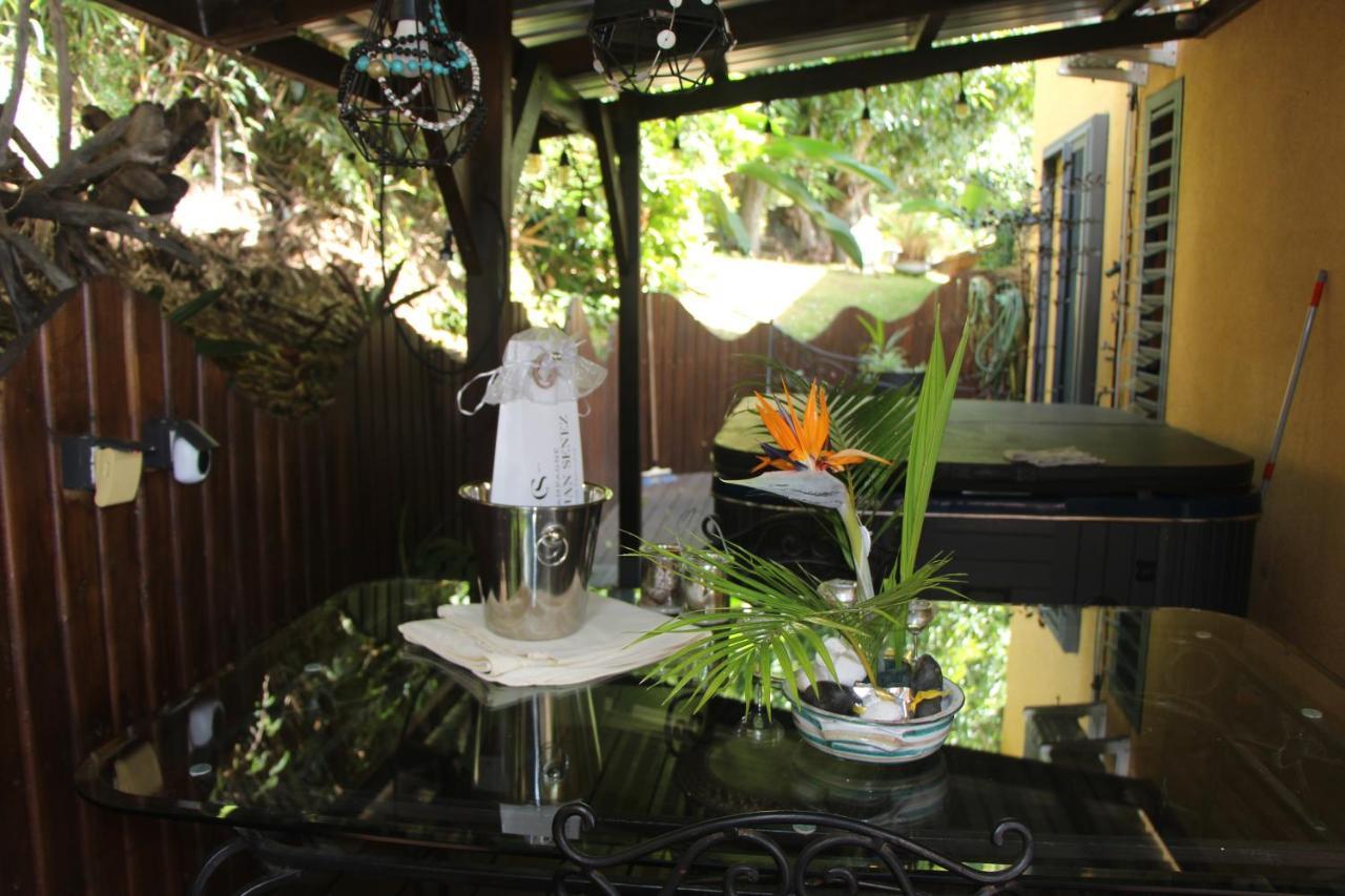 La Liane De Jade 974-Lodge Le Palissandre - Jacuzzi Privatif - Piscine Chauffee Le Bois de Nefles  Zewnętrze zdjęcie
