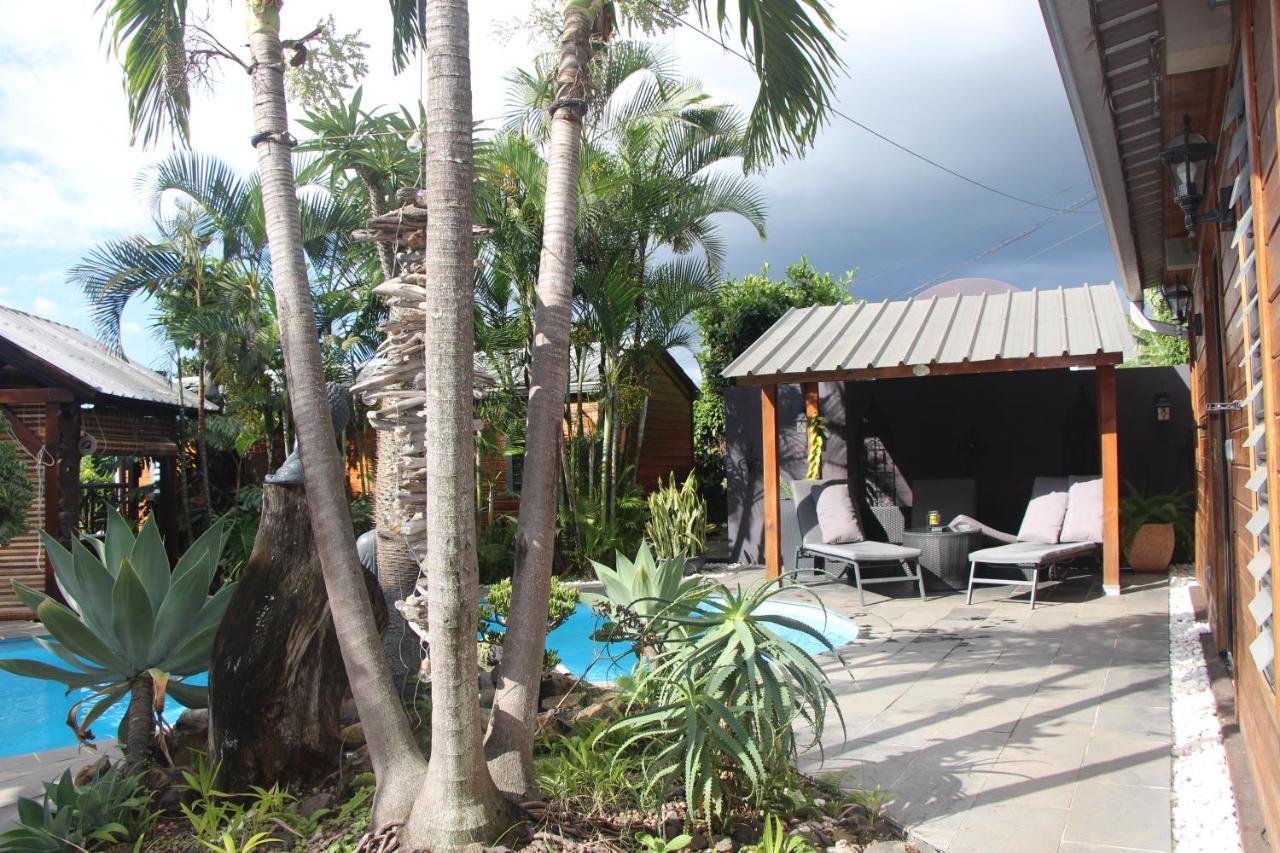 La Liane De Jade 974-Lodge Le Palissandre - Jacuzzi Privatif - Piscine Chauffee Le Bois de Nefles  Zewnętrze zdjęcie